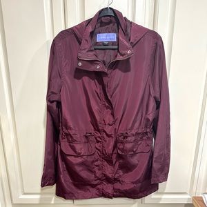 Laura Scott womans windbreaker utility jacket. Size L